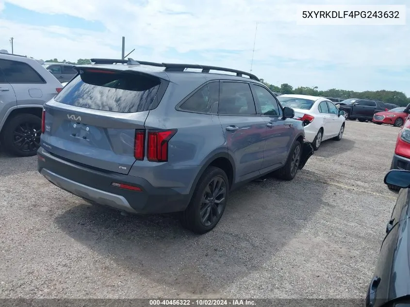 2023 Kia Sorento X-Line Sx Prestige VIN: 5XYRKDLF4PG243632 Lot: 40456322