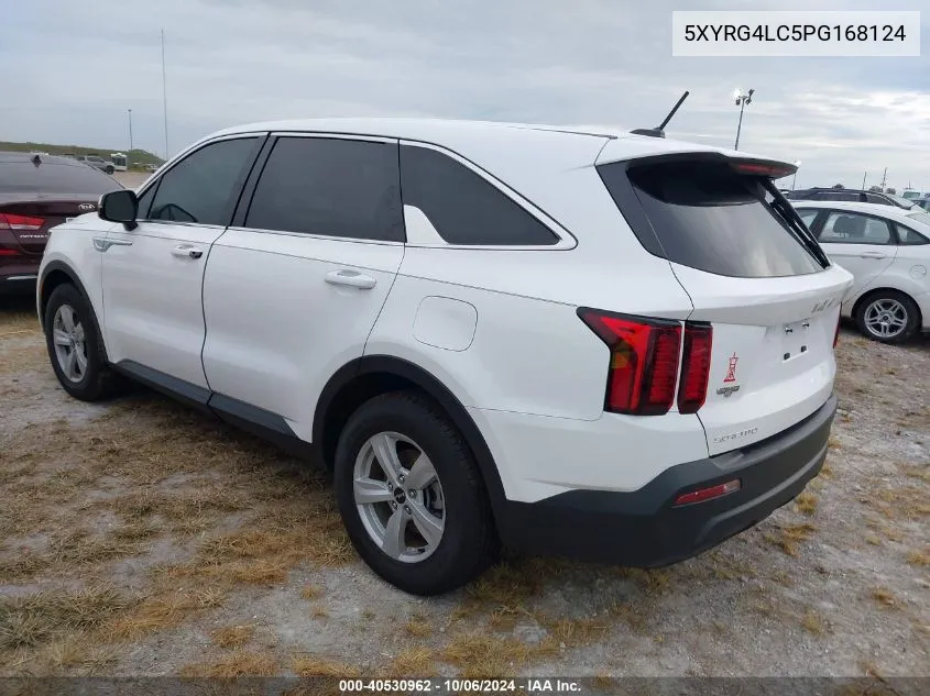 2023 Kia Sorento Lx VIN: 5XYRG4LC5PG168124 Lot: 40530962