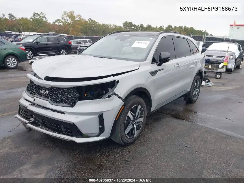 2023 Kia Sorento Ex VIN: 5XYRH4LF6PG168673 Lot: 40705837