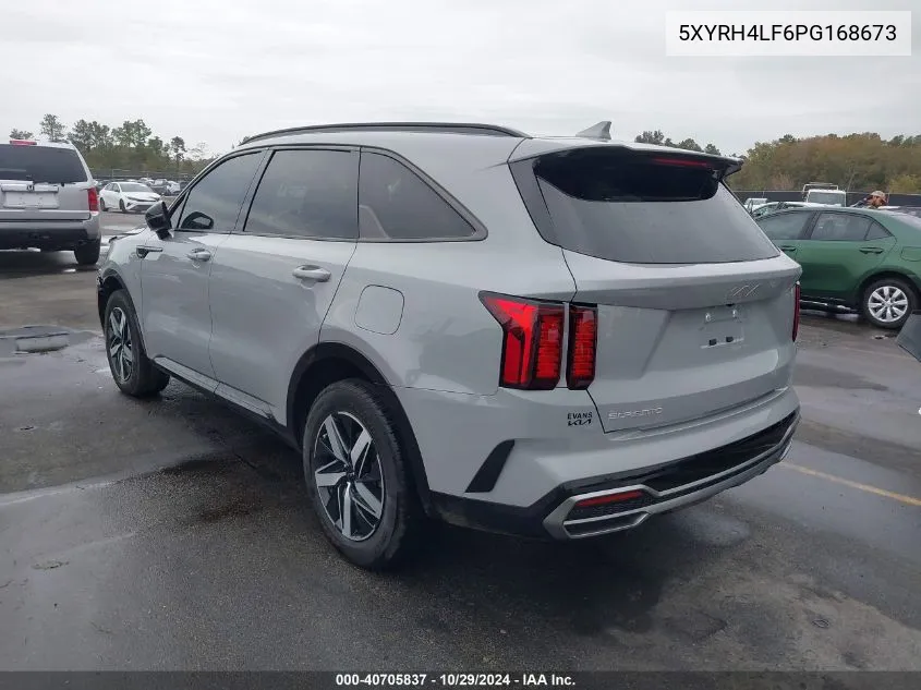 2023 Kia Sorento Ex VIN: 5XYRH4LF6PG168673 Lot: 40705837