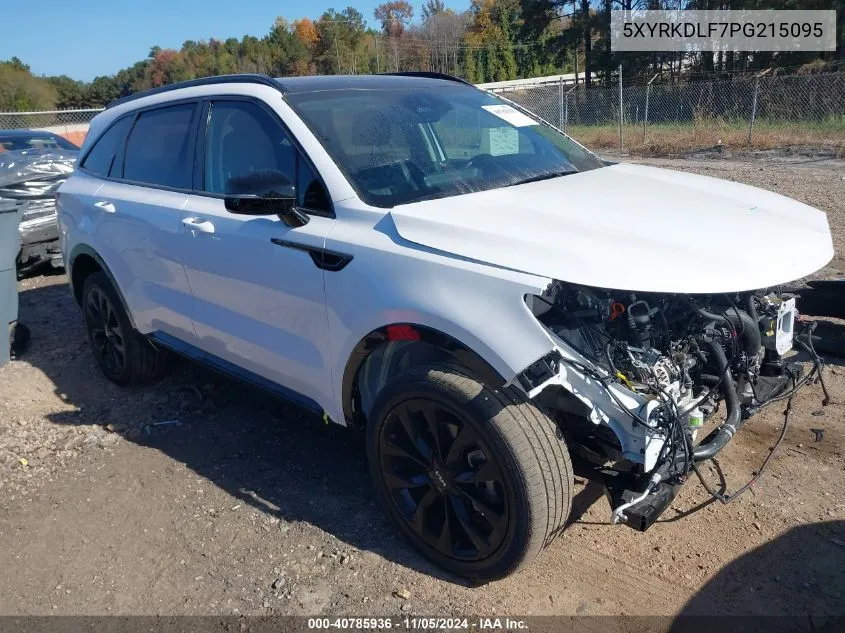 2023 Kia Sorento Sx VIN: 5XYRKDLF7PG215095 Lot: 40785936