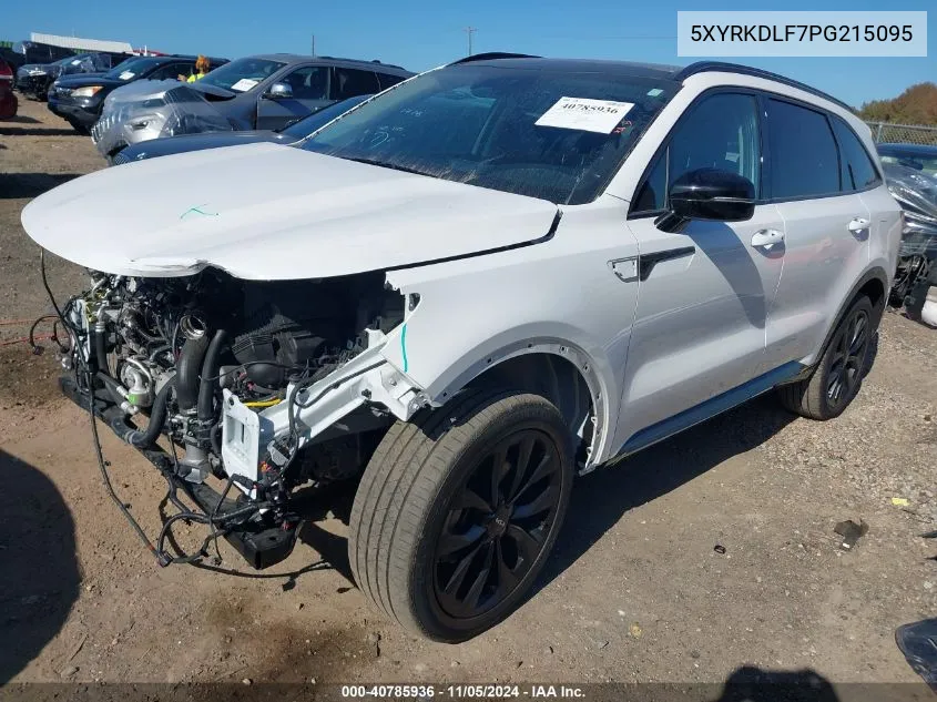 2023 Kia Sorento Sx VIN: 5XYRKDLF7PG215095 Lot: 40785936