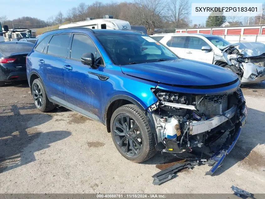 2023 Kia Sorento Sx Prestige VIN: 5XYRKDLF2PG183401 Lot: 40888781