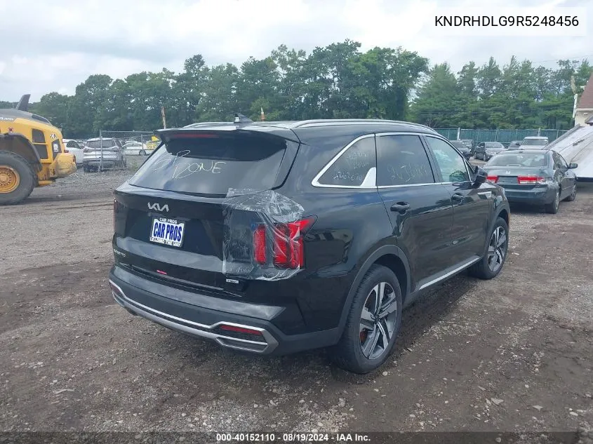 KNDRHDLG9R5248456 2024 Kia Sorento Hybrid Ex