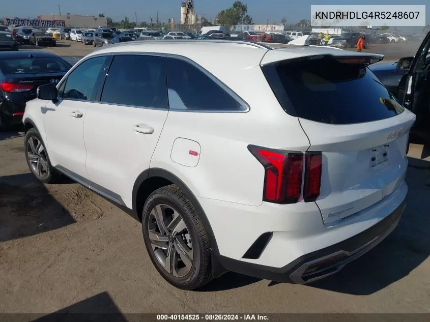 2024 Kia Sorento Hybrid Ex VIN: KNDRHDLG4R5248607 Lot: 40154525