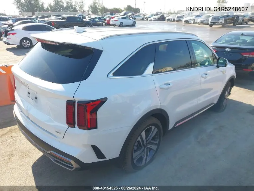 KNDRHDLG4R5248607 2024 Kia Sorento Hybrid Ex