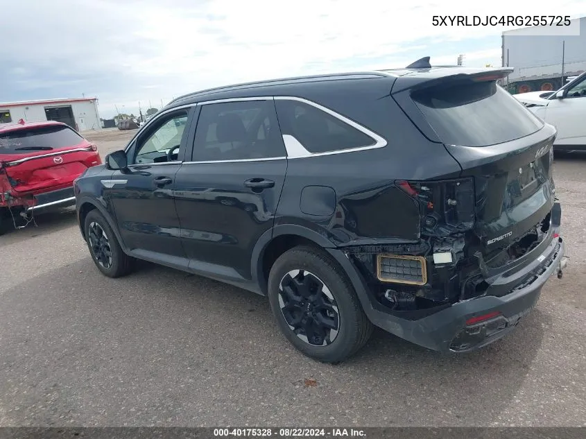 2024 Kia Sorento S VIN: 5XYRLDJC4RG255725 Lot: 40175328