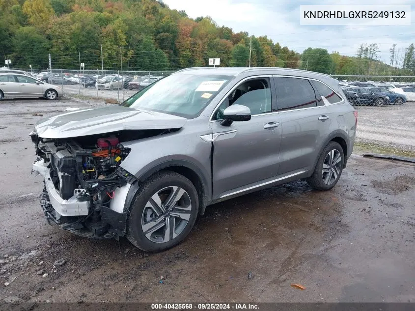 KNDRHDLGXR5249132 2024 Kia Sorento Hybrid Ex