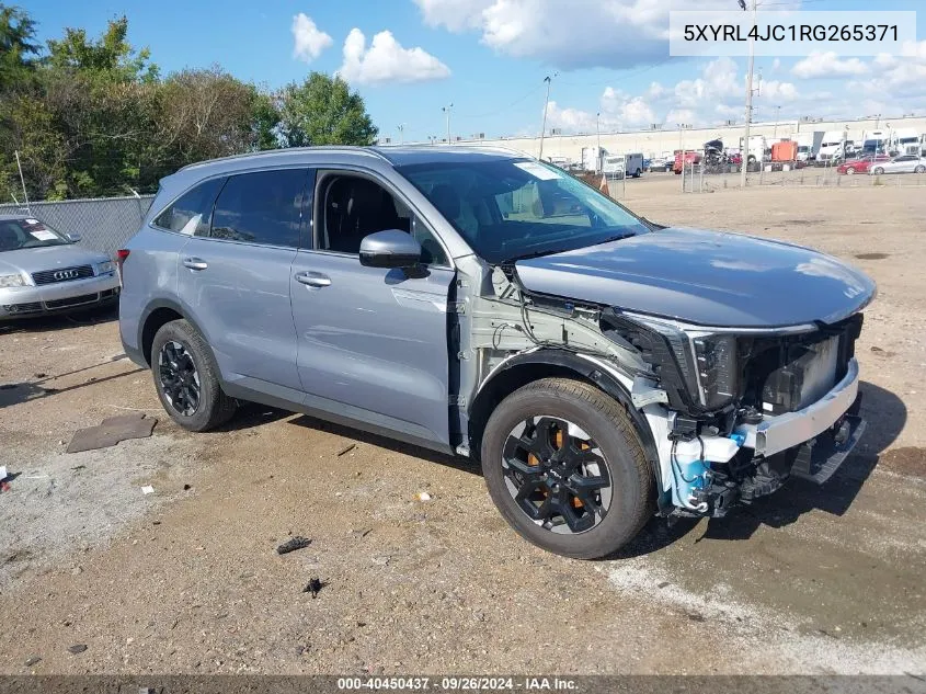 5XYRL4JC1RG265371 2024 Kia Sorento S