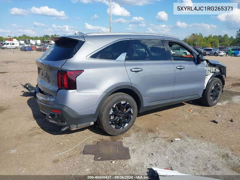 5XYRL4JC1RG265371 2024 Kia Sorento S