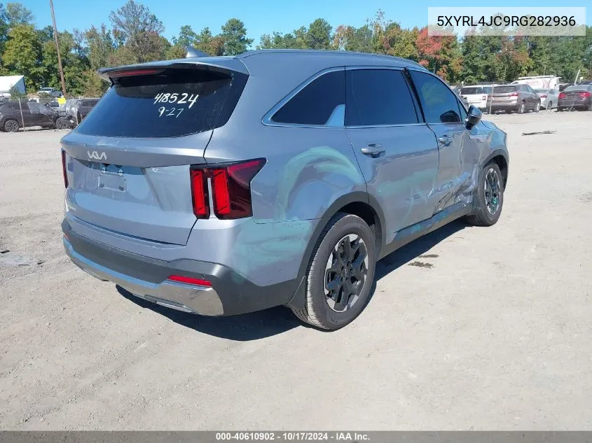 5XYRL4JC9RG282936 2024 Kia Sorento S