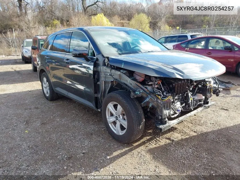 2024 Kia Sorento Lx VIN: 5XYRG4JC8RG254257 Lot: 40872038