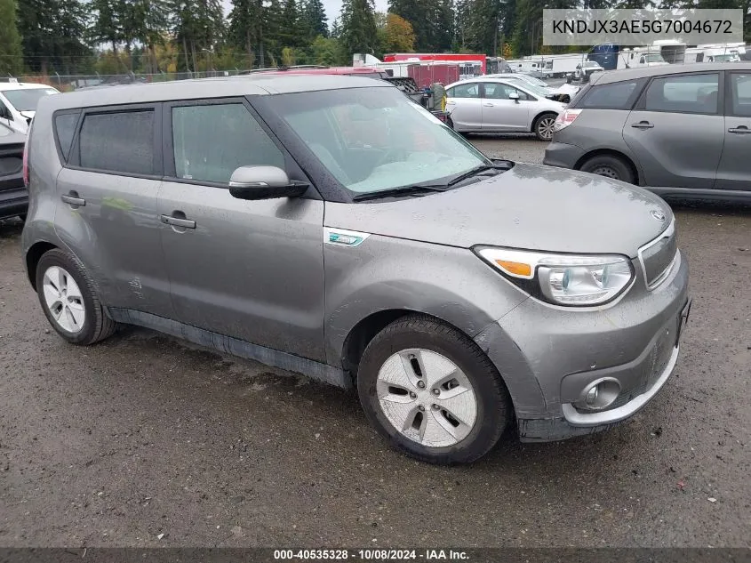 KNDJX3AE5G7004672 2016 Kia Soul Ev