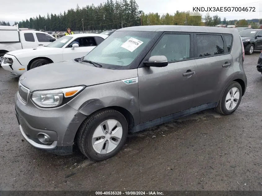 KNDJX3AE5G7004672 2016 Kia Soul Ev