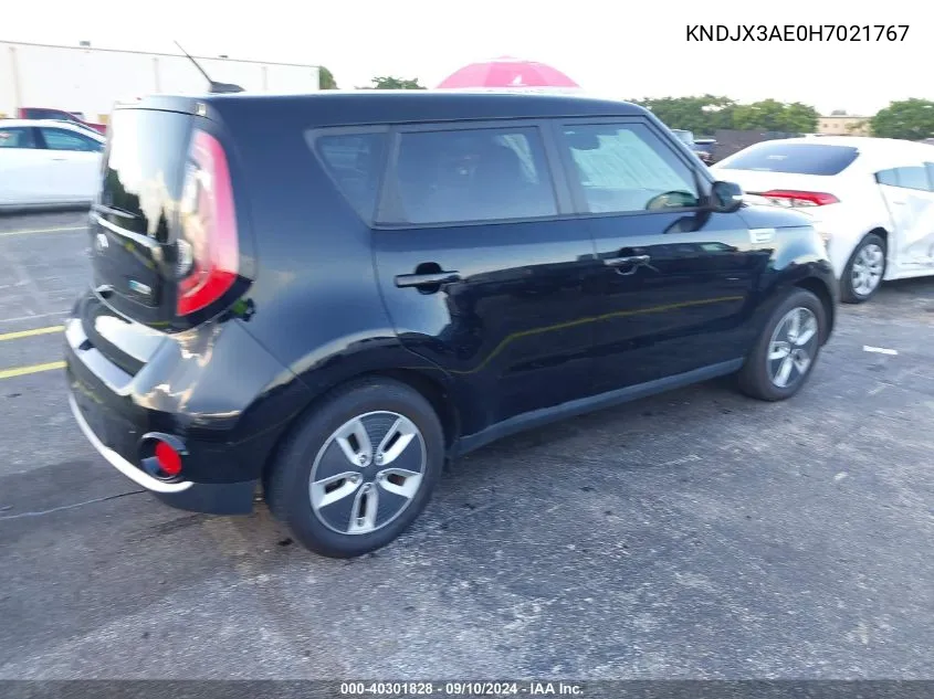 KNDJX3AE0H7021767 2017 Kia Soul Ev