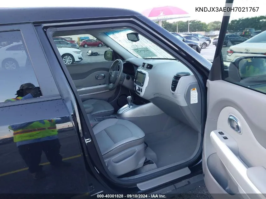 KNDJX3AE0H7021767 2017 Kia Soul Ev