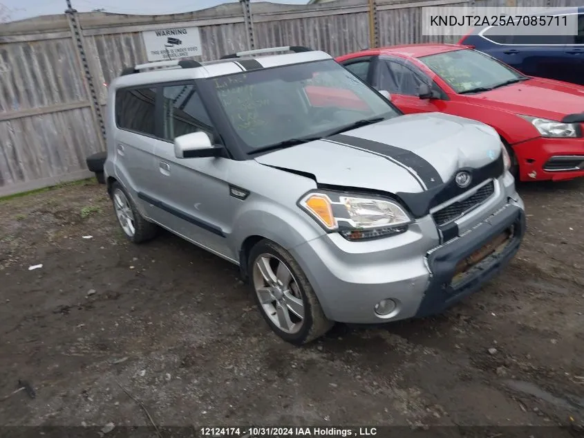 2010 Kia Soul VIN: KNDJT2A25A7085711 Lot: 12124174