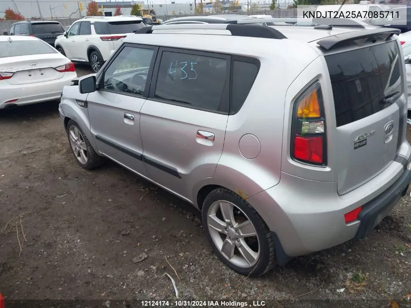 2010 Kia Soul VIN: KNDJT2A25A7085711 Lot: 12124174