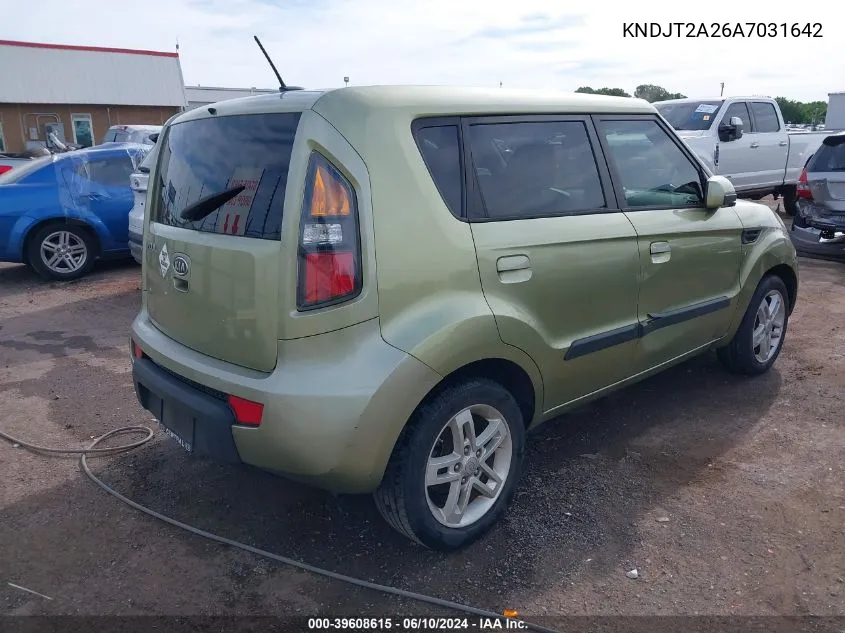 KNDJT2A26A7031642 2010 Kia Soul +