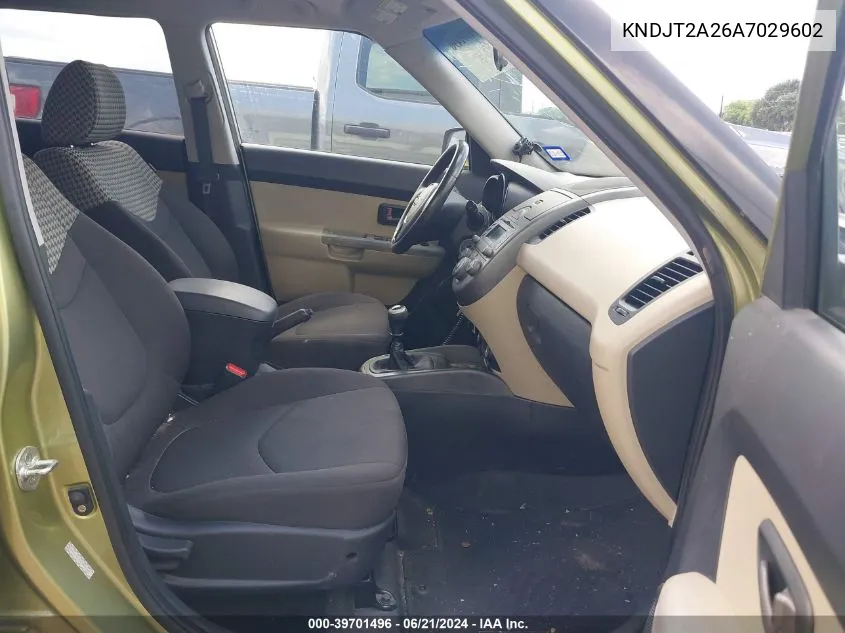 KNDJT2A26A7029602 2010 Kia Soul !