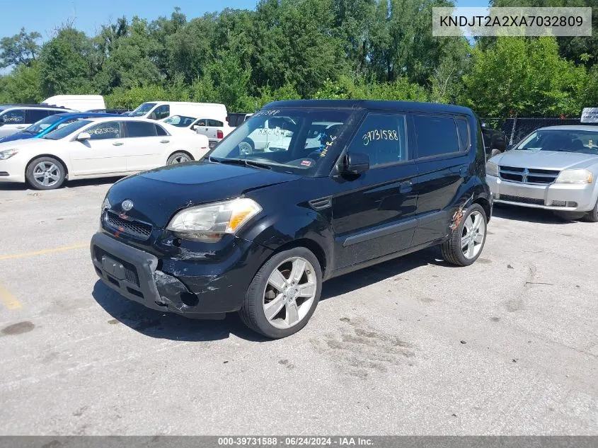 2010 Kia Soul ! VIN: KNDJT2A2XA7032809 Lot: 39731588