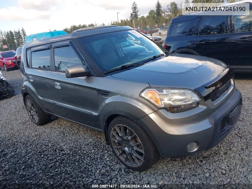 2010 Kia Soul ! VIN: KNDJT2A21A7045190 Lot: 39971477