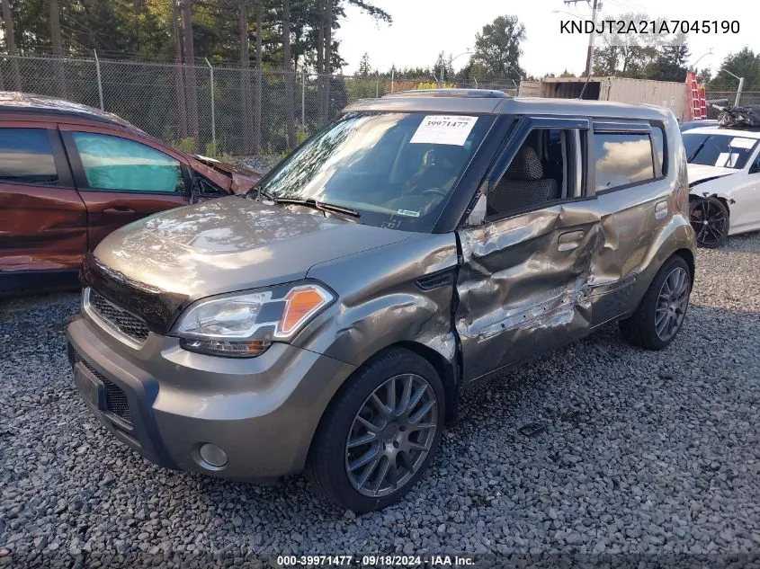 2010 Kia Soul ! VIN: KNDJT2A21A7045190 Lot: 39971477