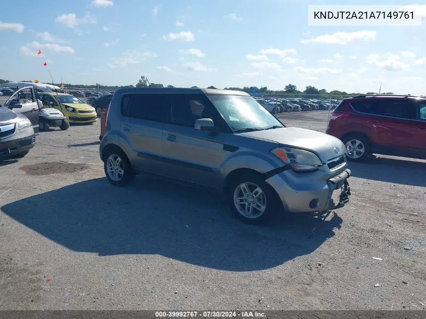 KNDJT2A21A7149761 2010 Kia Soul +