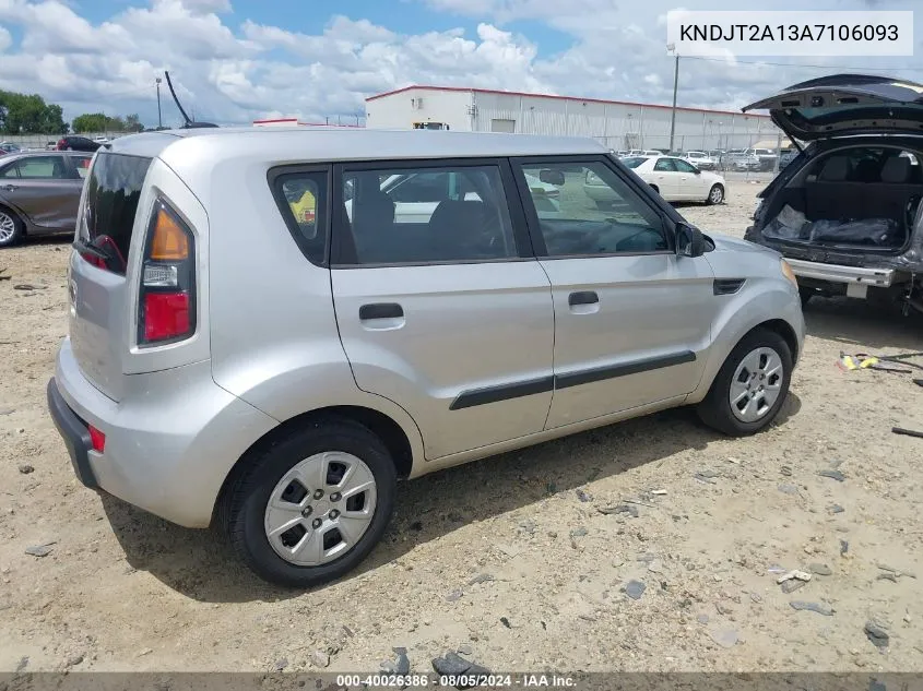 KNDJT2A13A7106093 2010 Kia Soul