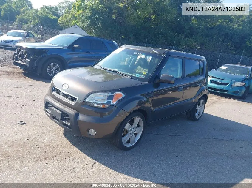 2010 Kia Soul ! VIN: KNDJT2A24A7132582 Lot: 40094035