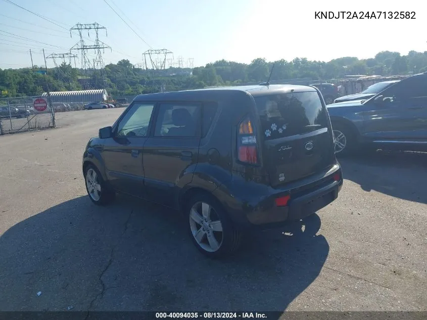 2010 Kia Soul ! VIN: KNDJT2A24A7132582 Lot: 40094035