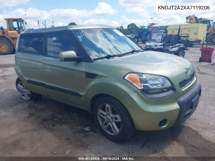 KNDJT2A2XA7119206 2010 Kia Soul +