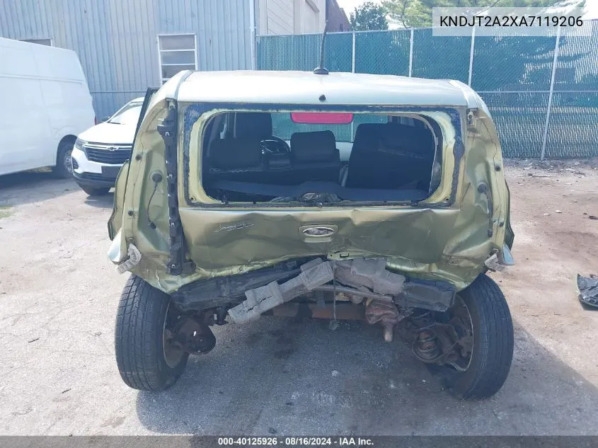 KNDJT2A2XA7119206 2010 Kia Soul +