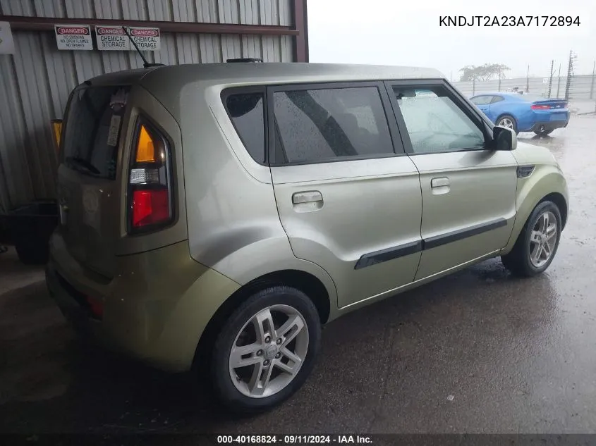 KNDJT2A23A7172894 2010 Kia Soul +