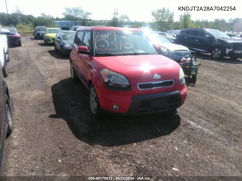 2010 Kia Soul Sport VIN: KNDJT2A28A7042254 Lot: 40170512