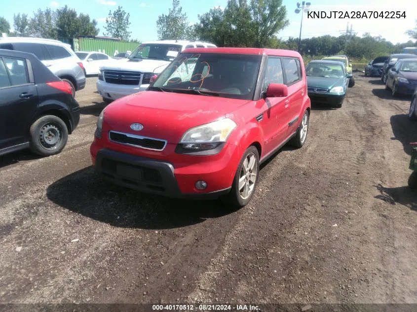 2010 Kia Soul Sport VIN: KNDJT2A28A7042254 Lot: 40170512