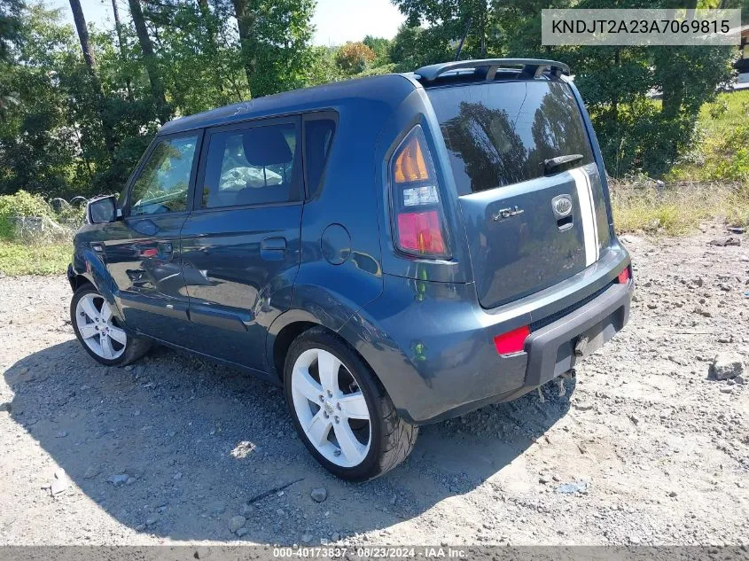 2010 Kia Soul + VIN: KNDJT2A23A7069815 Lot: 40173837