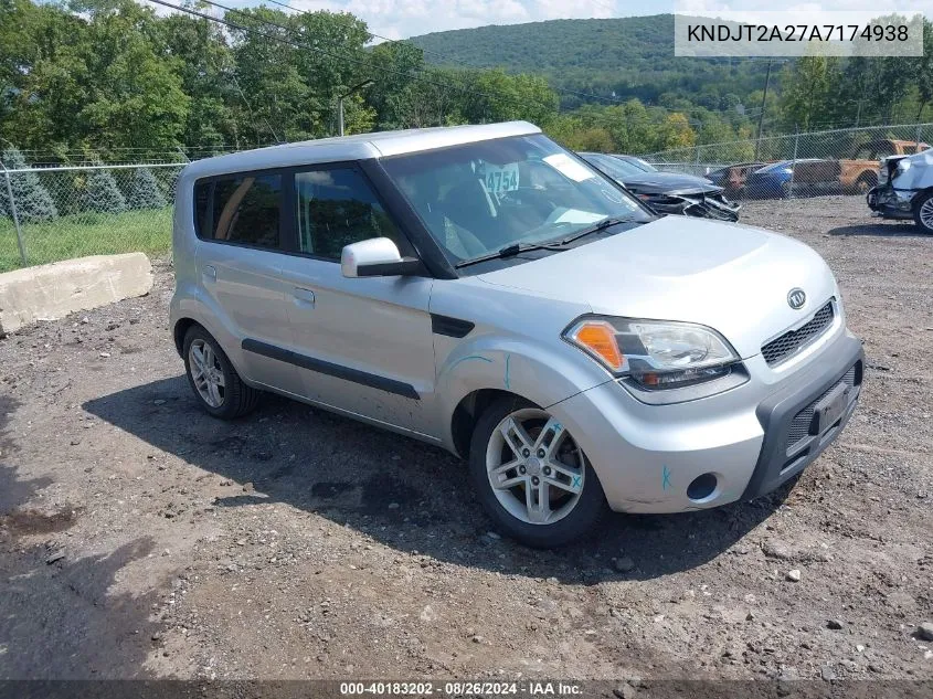 KNDJT2A27A7174938 2010 Kia Soul +