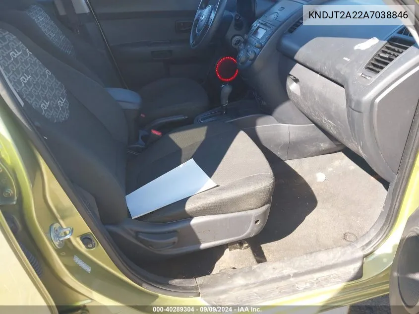 KNDJT2A22A7038846 2010 Kia Soul +