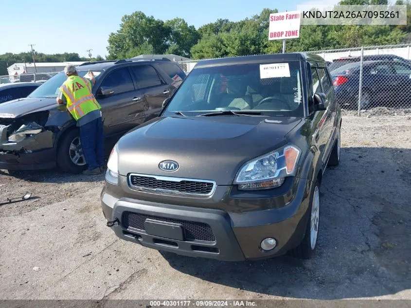 2010 Kia Soul ! VIN: KNDJT2A26A7095261 Lot: 40301177