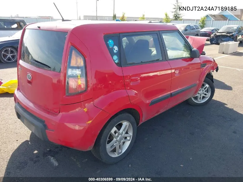 KNDJT2A24A7189185 2010 Kia Soul +