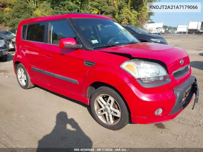 2010 Kia Soul +/!/Sport VIN: KNDJT2A21A7179066 Lot: 40365065