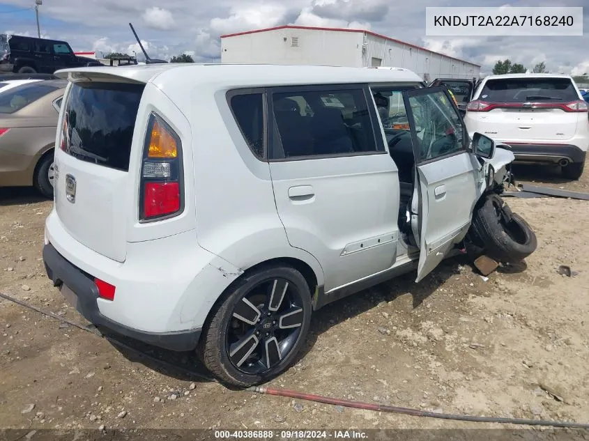 KNDJT2A22A7168240 2010 Kia Soul +