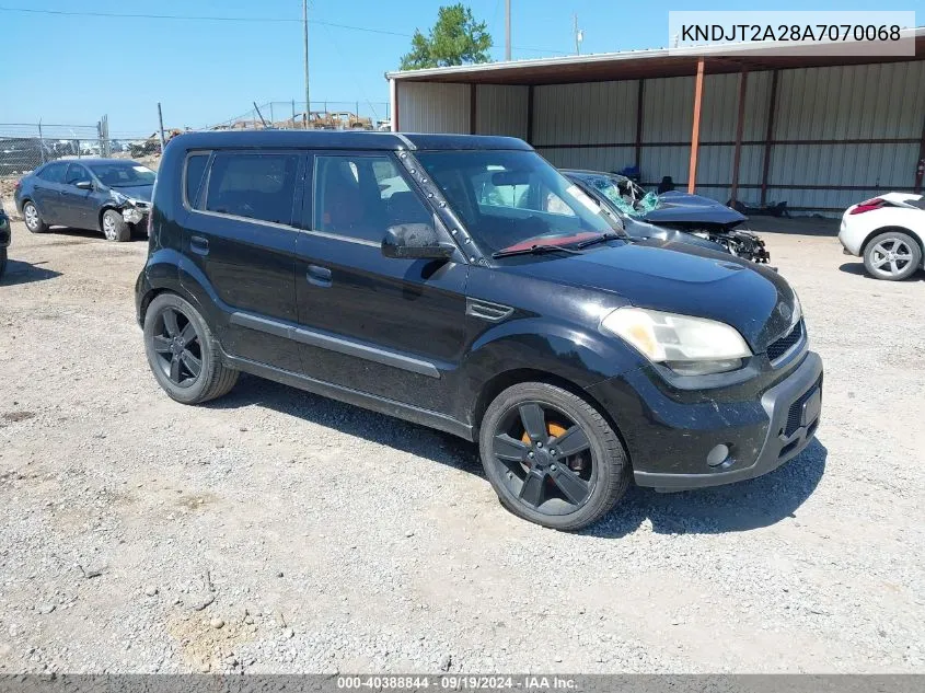 2010 Kia Soul Sport VIN: KNDJT2A28A7070068 Lot: 40388844