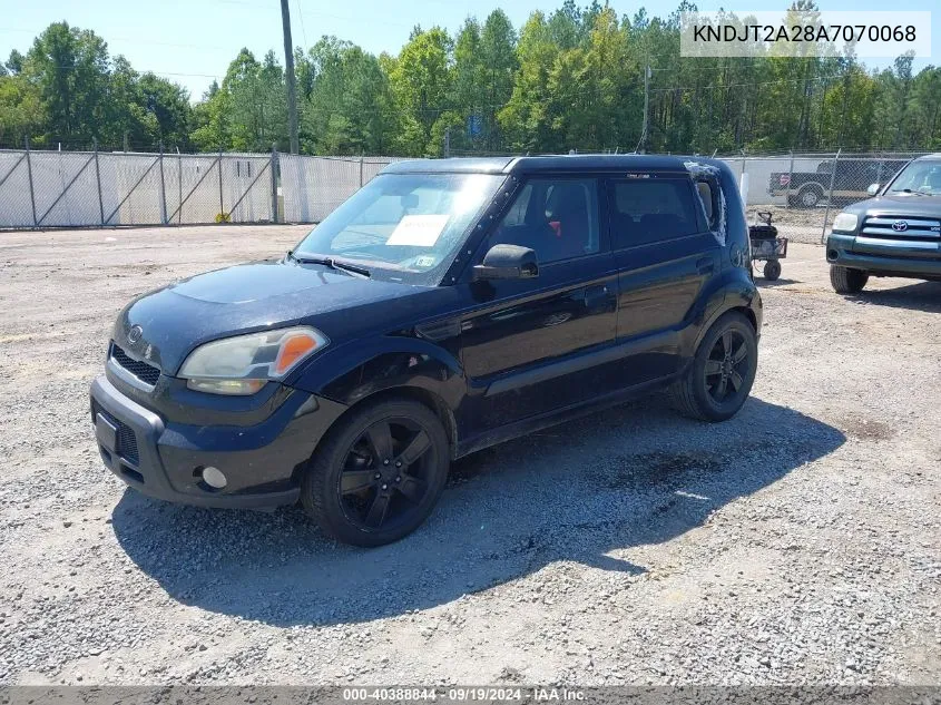 2010 Kia Soul Sport VIN: KNDJT2A28A7070068 Lot: 40388844