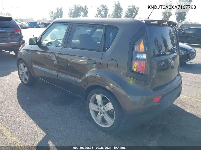 2010 Kia Soul ! VIN: KNDJT2A2XA7167790 Lot: 40390635