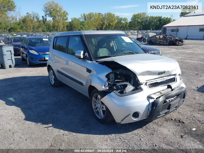 2010 Kia Soul + VIN: KNDJT2A23A7082161 Lot: 40398647