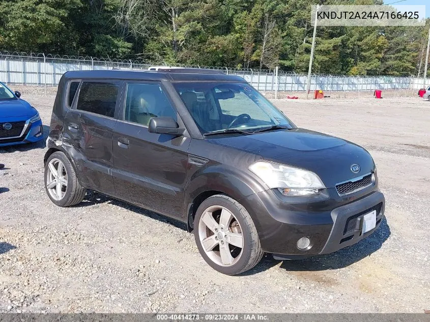 2010 Kia Soul +/!/Sport VIN: KNDJT2A24A7166425 Lot: 40414273