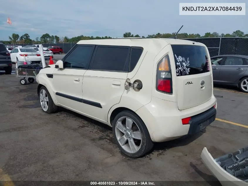 2010 Kia Soul ! VIN: KNDJT2A2XA7084439 Lot: 40551023