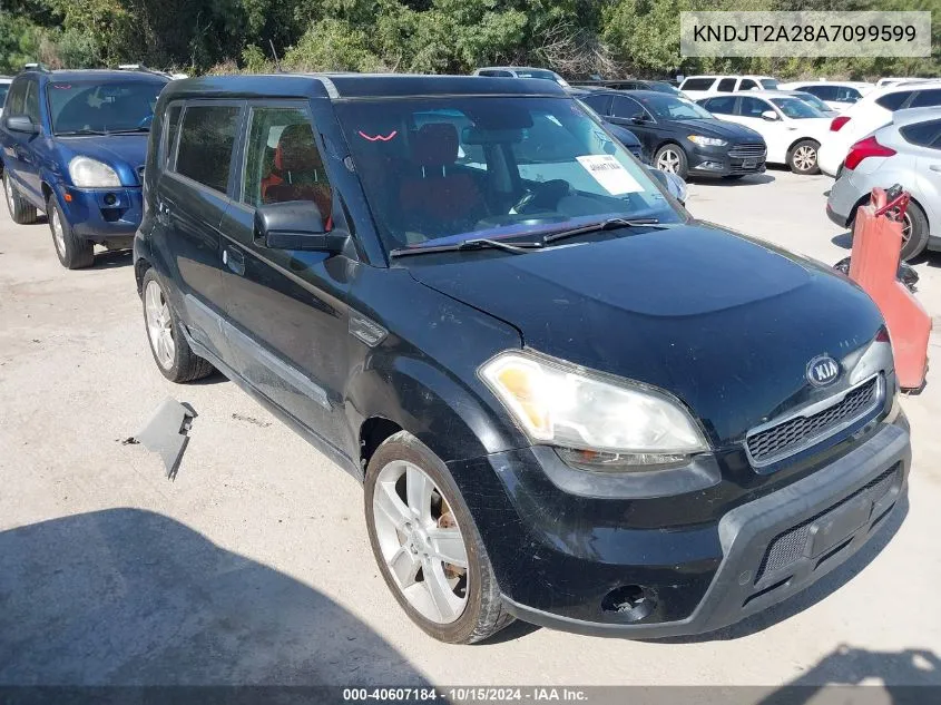 2010 Kia Soul Sport VIN: KNDJT2A28A7099599 Lot: 40607184